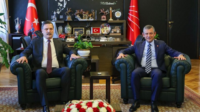 Özgür Özel, Erkan Baş ile Buluştu