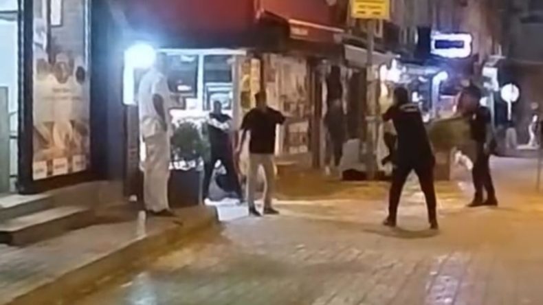 Polise Direnen Birey Bacağından Vurularak Etkisiz Hale Getirildi