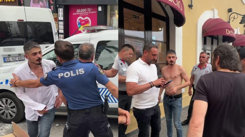 "Ne bakıyorsun?" tartışması kavgaya dönüştü!