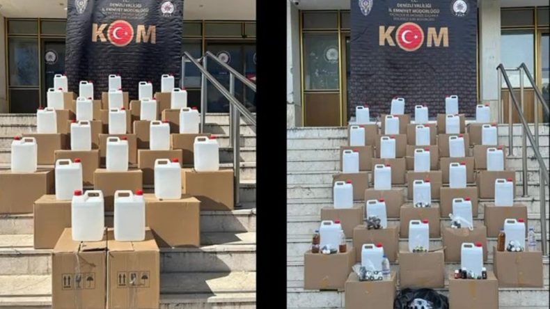 Tonlarca Sahte Alkol Ele Geçirildi: 18 Milyon Liralık Vurgun Engellendi