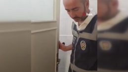 Tuvalette Yakalanan Hızla Kaçan Şahıslar