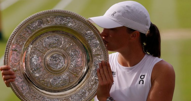 Wimbledon'da Iga Swiatek Zaferi