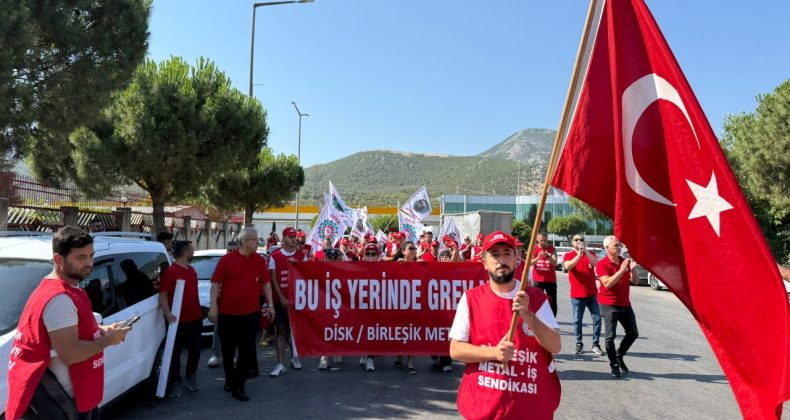Yeni Yönetimde Küçülme, Fabrikada Grev Başladı